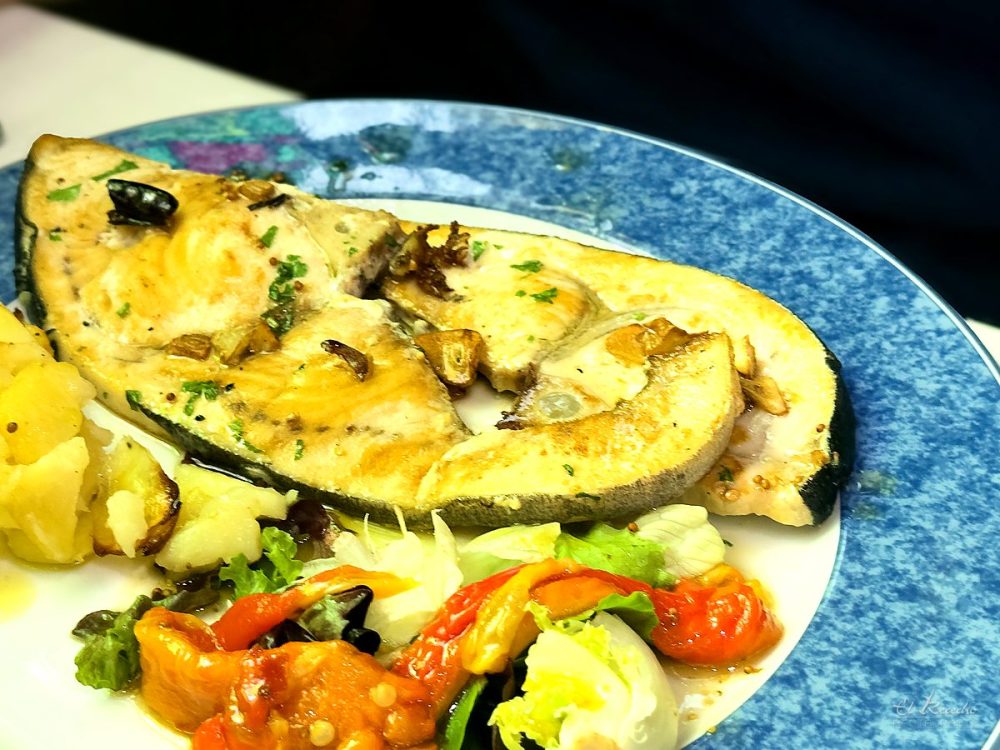 Pescado a la parrilla