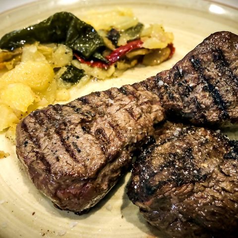 Solomillo a la parrilla