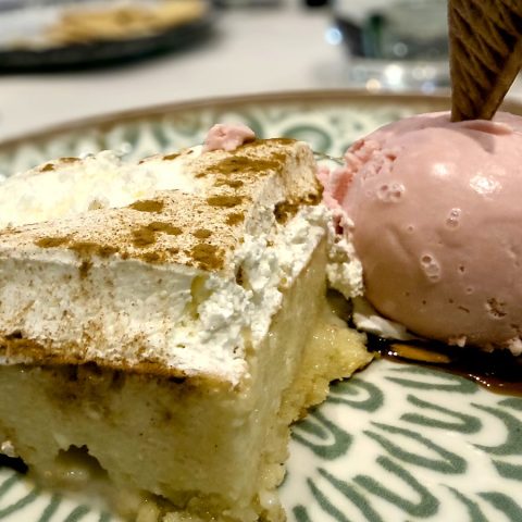 Tarta tres leches casera