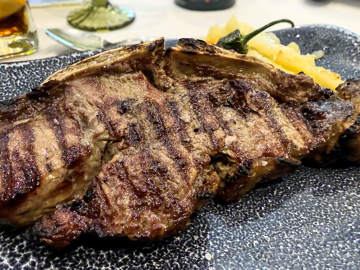 Chuletón de vaca a la parrilla