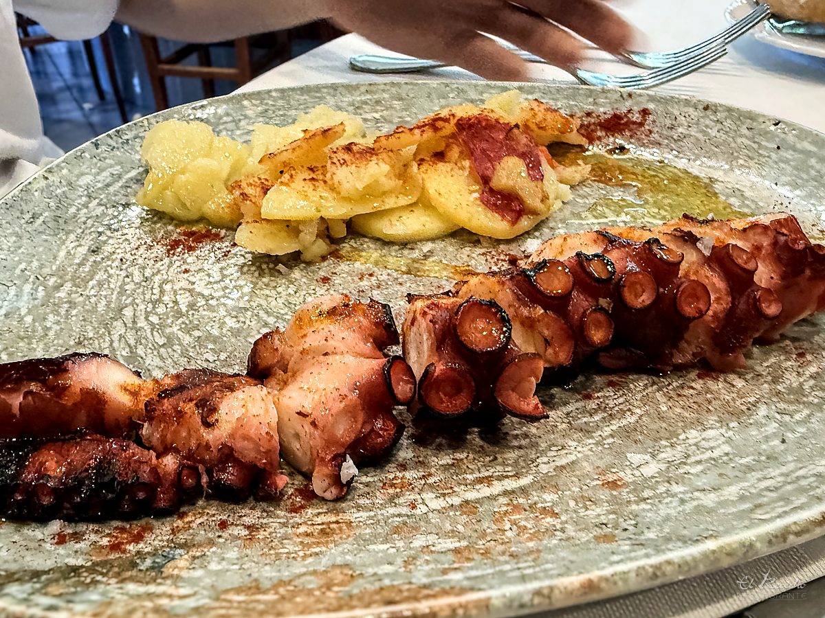 Pulpo a la parrilla