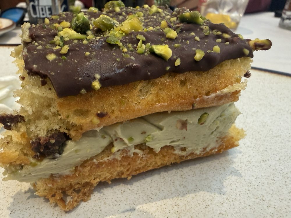 Tarta de pistacho